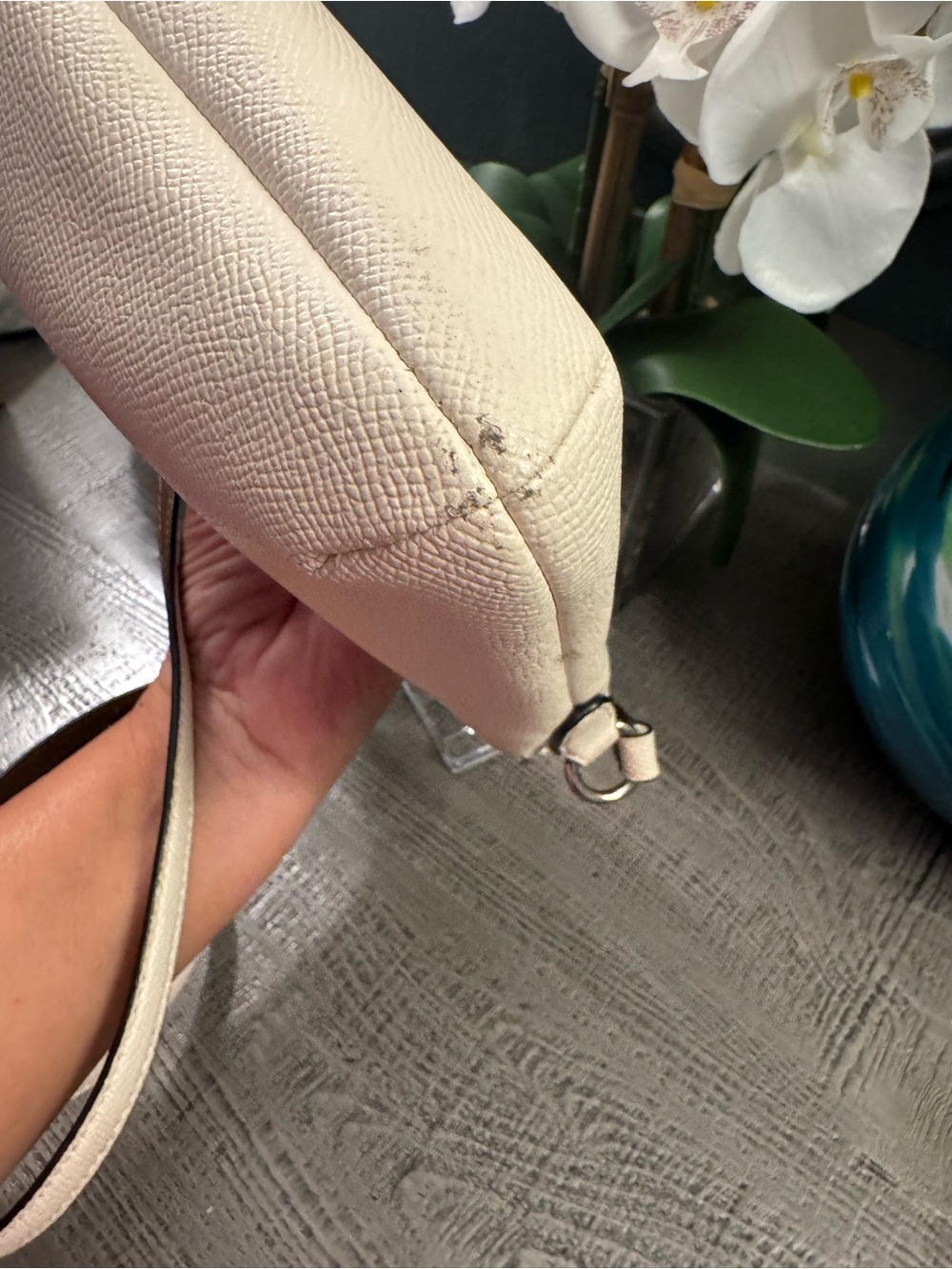 Coach Crossbody Bag in Ivory and Brown - Picture 9 of 12